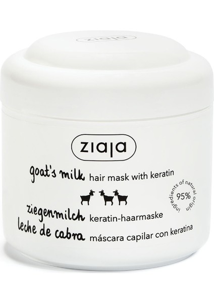 Keçi Sütü Saç Maskesi 200 ml (2 Adet) fiyatları