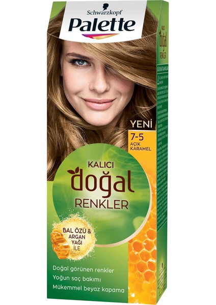 Pnc Palette Saç Boyası 7.5 Açık Karamel (5 Adet) fiyatları