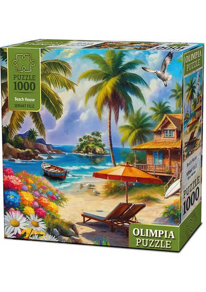 Olimpia Puzzle Sahil Evi 1000 Parça (5 Adet) fiyatları