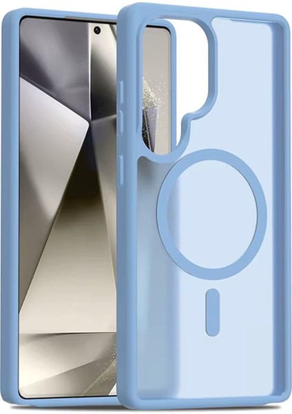 Samsung Galaxy S25 Ultra Jota Magsafe Kapak - Açık Mavi modelleri