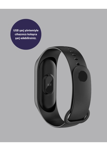 Bluetooth Akıllı Bileklik Spor Modlu Kalp Atış Takipli Uyku Analizli - BI001V-4YVQ62 modelleri