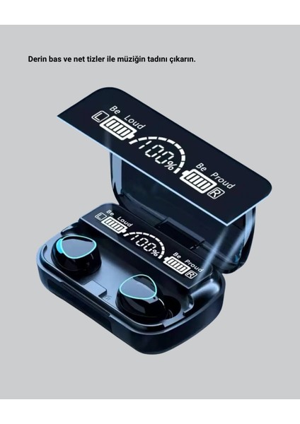 Bluetooth 5.1 M10 Tws Kulaklık Ergonomik Tasarım Yüksek Ses Kaliteli - BI001V-4YVQI4 modelleri