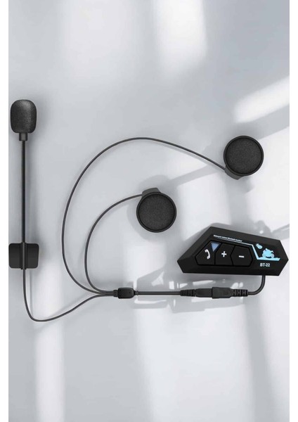 Kask Kulaklığı Motosiklet Intercom Interkom Dinleme Konuşma Özellikli Su Geçir - BI001V-4YXBX indirimleri