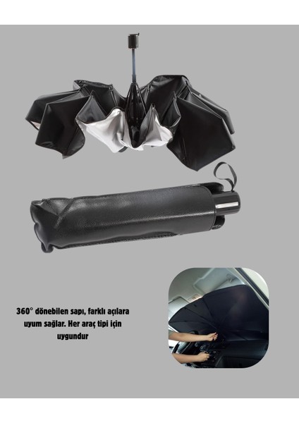 Ön Cam Güneşliği – Kalın Kumaş ve Cam Elyaf Iskelet ile Maksimum Uv Koruma - BI001V-4YWZ95 fırsatları