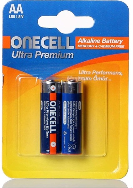 Ultra Premium Alkalin Aa Boy Pil 2li (4 Adet)