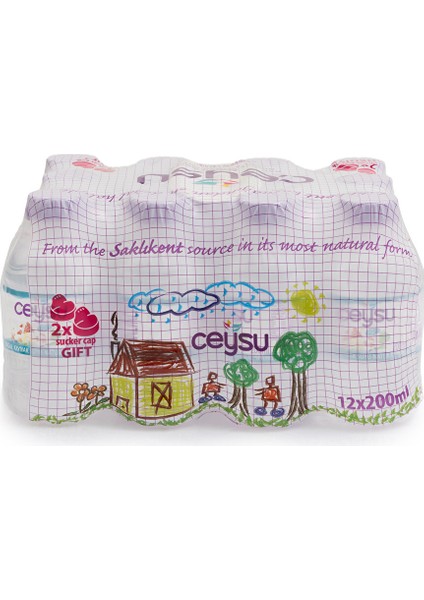 Doğal Kaynak Suyu 12X200 ml (4 Adet)