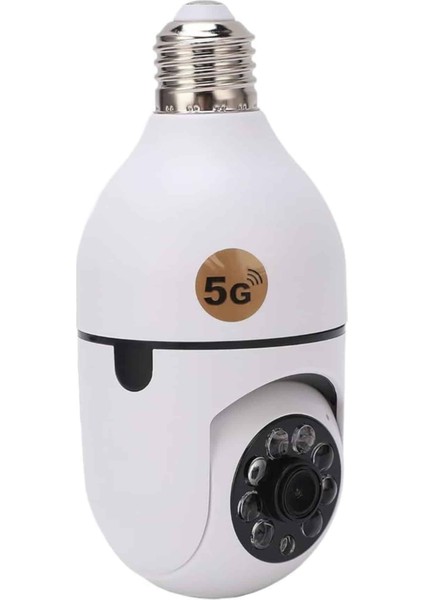 Ev Kamerası Wifi Kamerası Gece Görüşlü Akıllı Ampül Kamera - ME001W-51M0A7 indirimleri
