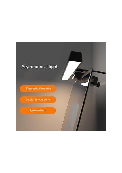 LED Monitör Işığı, 3 Renk Sıcaklığı (3000K-6500K), Göz Korumalı, Yansımasız, USB Bilgisayar Ekran Lambası 30CM fiyatları