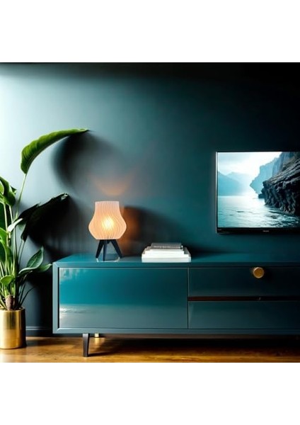 Gece Lambası - Masa Lambası, Yatak Odası Dekoru - Eşsiz Deniz Mercanı Gece Lamba fiyatları