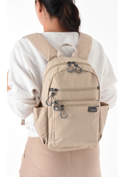 Su Geçirmez Kumaş Hafif Günlük Seyehat Okul Sırt Çantası