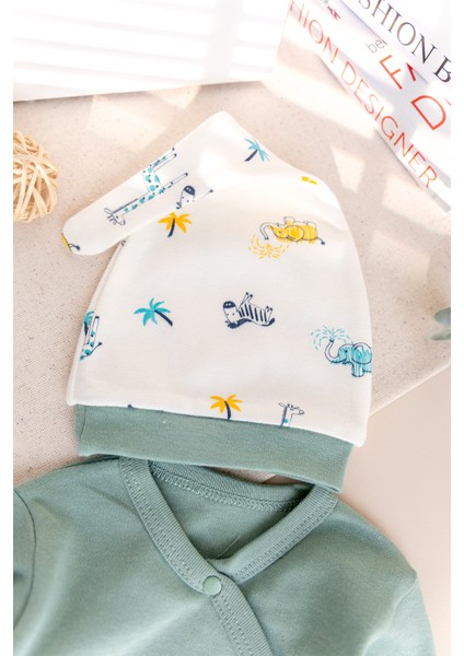 Zürafa Desenli Uzun Kollu 2'li Bebek Tulum Seti – Yumuşak ve Rahat Kumaş, Yeni Doğan ve Bebekler İçin indirimleri