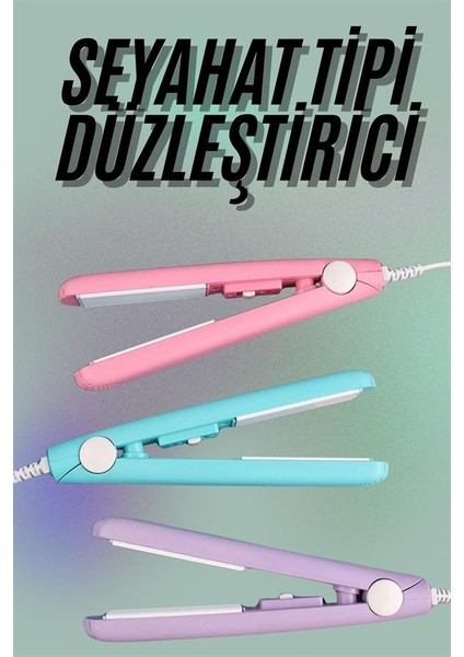 Mini Düzleştirici Seramik Kaplama Seyahat Tipi Elektriklenme Karşıtı - ME001W-51VRK3 fiyatları