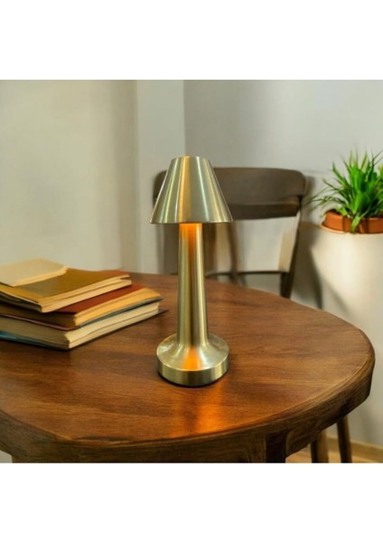 3 Renkli Dokunmatik Şarjlı Dimlenebilir Üç Fonksiyonlu Dekoratif Masa Lambası modelleri