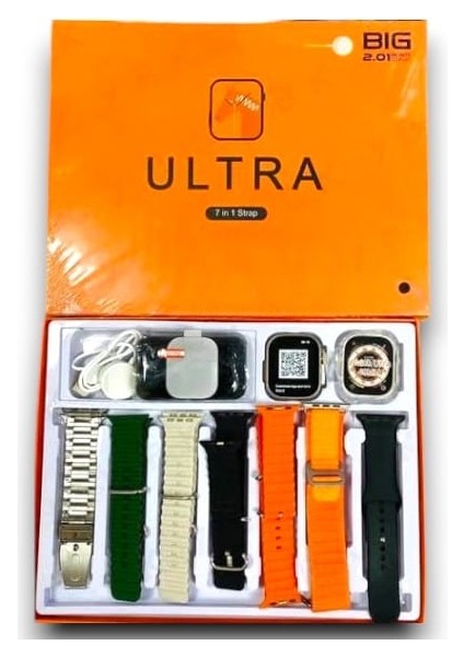 Watch 8 Ultra 7 Kordonlu Akıllı Saat - ME001W-51MTQ2 fırsatları