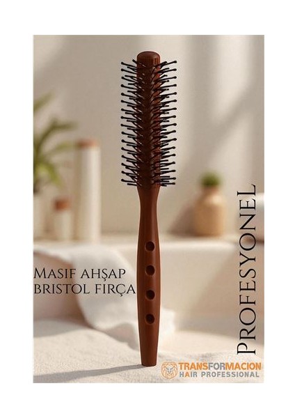 Hsnet Profesyonel Fön Fırçası - Bristol Fön Fırçası - Dolaşık Saç Açıcı