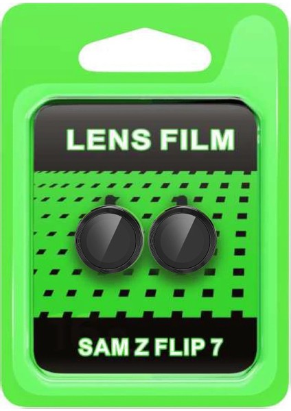 Samsung Galaxy Z Flip 7 Raze Metal Kamera Lens - SIYAH-(5796) - BI001V-4YWLI0