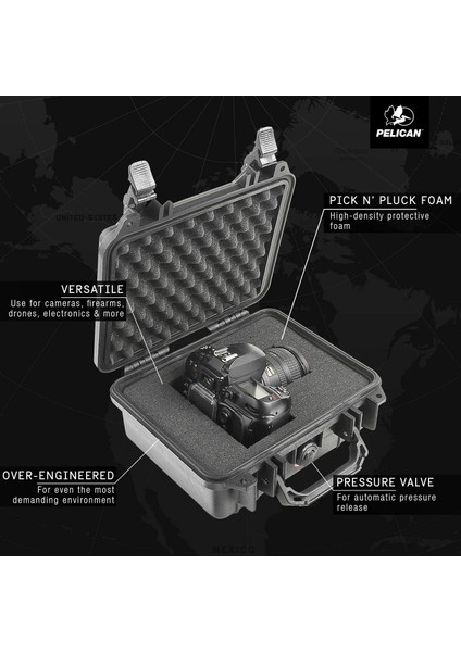 1200 Fotoğraf Makinesi Için Köpüklü Kılıf (Siyah) modelleri