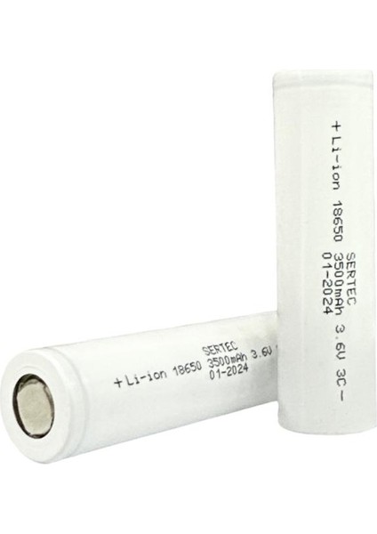 18650 3.7V 3500 Mah 3c Li-Ion Şarjlı Pil