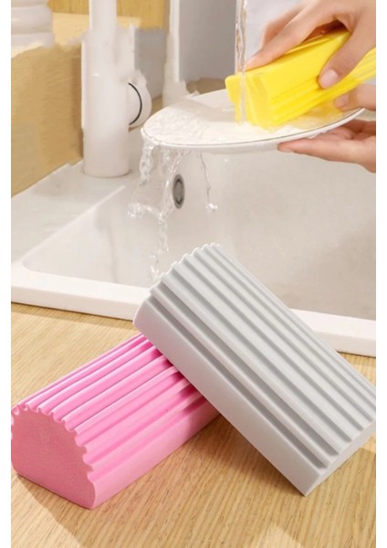 Nemli Silgi Süngeri Banyo,mutfak ve Araba Için Temizlik Süngeri