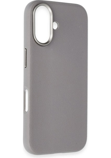 iPhone 16 Wonder Deri Magsafe Kapak - Titan Gri fiyatları