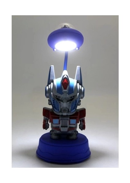Transformers Masa Üstü Lamba USB Şarjlı Optimus Prime Model