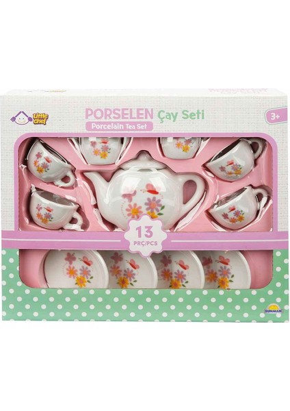 1501 Porselen Çay Seti 13 Parça -Sunman