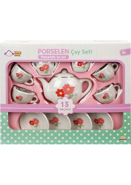 1501 Porselen Çay Seti 13 Parça -Sunman fiyatları