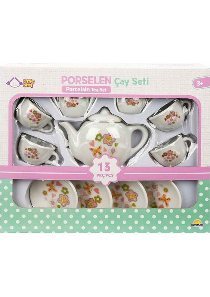 1501 Porselen Çay Seti 13 Parça -Sunman modelleri