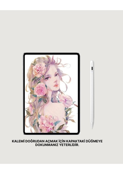 Akıcı Yazı ve Çizim Için Eğim Sensörlü Dijital Kalem – 20 Saat Kesintisiz - ME001W-51K9H modelleri