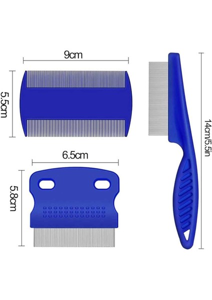 Evcil Hayvan Bit Tarağı Seti Paslanmaz Çelik Bıçaklı 4'lü Set - ME001W-51MK18 fırsatları