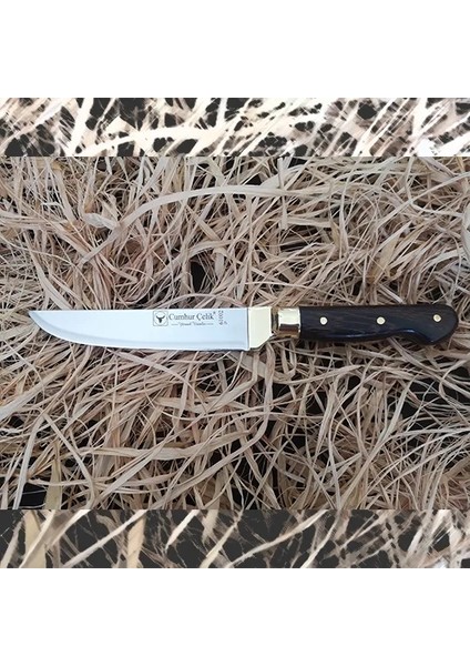 Eco Lounge Sürmene Cumhur Çelik 61002 Mutfak Bıçağı No:2, 13 Cm, Venge Sap