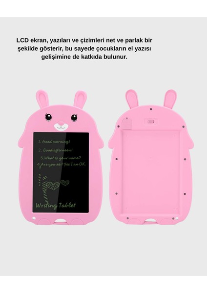 Esnek LCD Çizim Tableti Kağıtsız Yazı Tahtası Tek Tuş Silme Düğme Pilli - ME001W-51UNX1 indirimleri