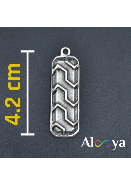 Çubuk Bar Gümüş Kaplama Kolye Ucu fiyatları