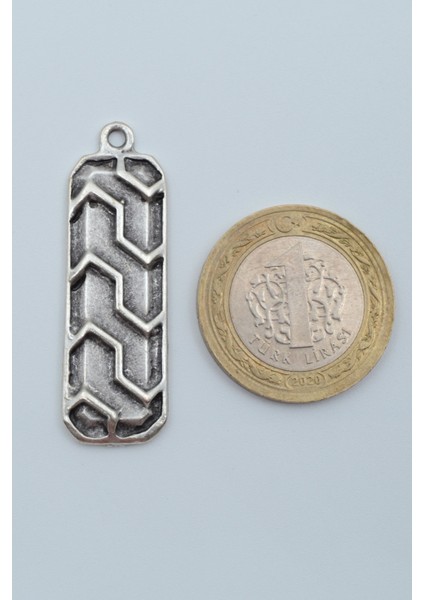 Çubuk Bar Gümüş Kaplama Kolye Ucu modelleri