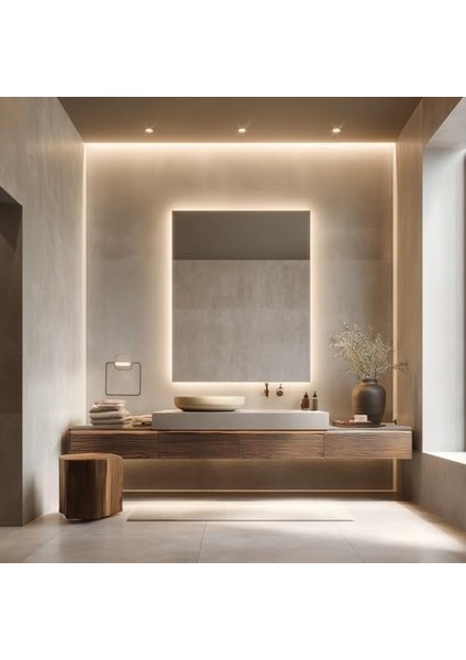 3 Metre Günışığı Şerit LED Kumandalı Dimmer Anahtar Tak Çalıştır Hazır Set Adaptör Dahil, Açma-Kapama, Parlaklık Ayarı Yapılabilir, Mutfak, Tezgah, Dolap Içi, Ayna, Tv Ünitesi Aydınlatma