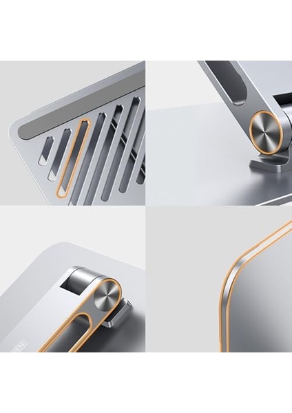 Yükseklik ve Açı Ayarlı Alüminyum Tablet Notebook Standı modelleri