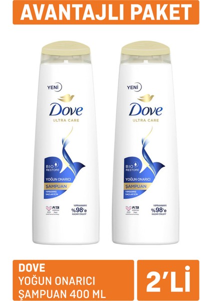 Yoğun Onarıcı Şampuan 2 x 400ML