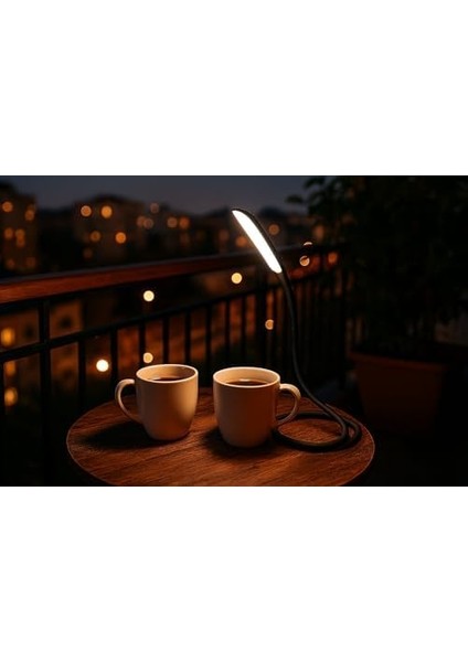 USB LED Masa Lambası – 14 Ledli, 3 Kademeli Dokunmatik Işık, Esnek Boyunlu Kitap Okuma & Çalışma Lambası fiyatları