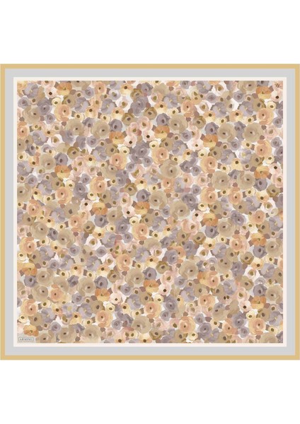 Çiçek Desenli Saf Ipek Sura Eşarp 9300D 37 modelleri