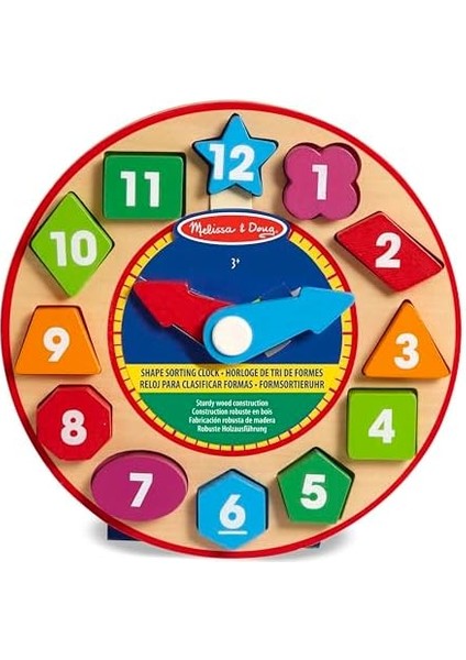 & Doug - Ahşap Saat, 13 Parça (18593)