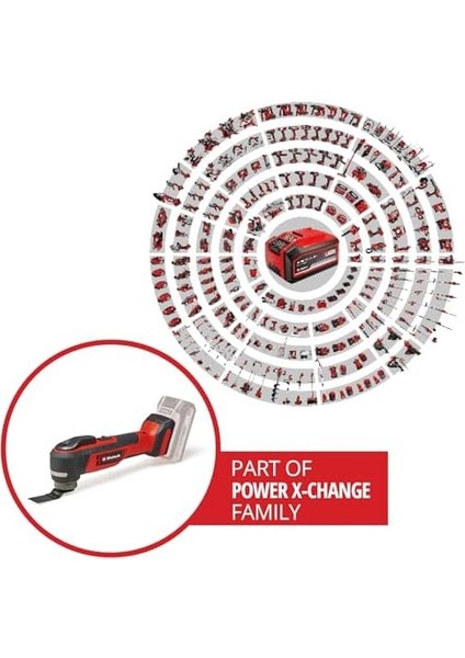 Professional Akülü Raspalama Makinesi Tp-Mg 18 Li Bl-Solo Power X- (18 V, 3 Fonksiyon, Manyetik Alet Tutucu, Aksesuarlar Dahil, Akü Dahil Değildir) - 4465190 fiyatları