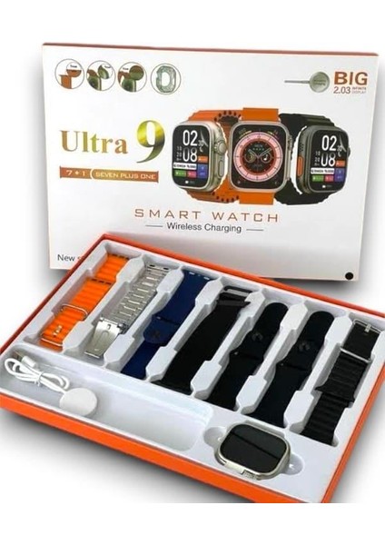 Watch9 7 Kordonlu Akıllı Saat - ME001W-51OER0 fiyatları