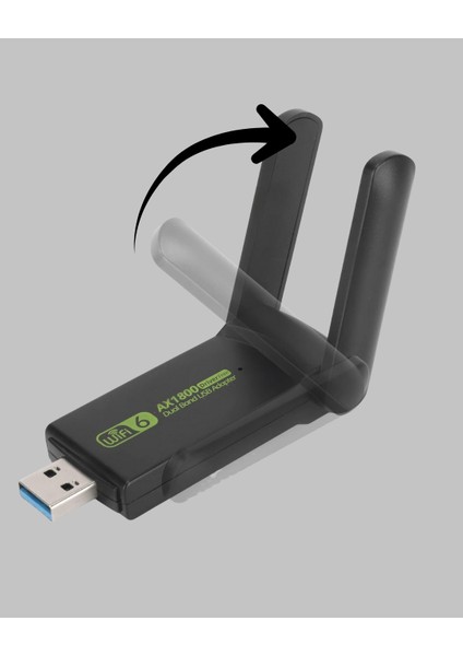 Dual Band USB Wifi Adaptör – 1200 Mbps Hız - ME001W-51W861 fiyatları