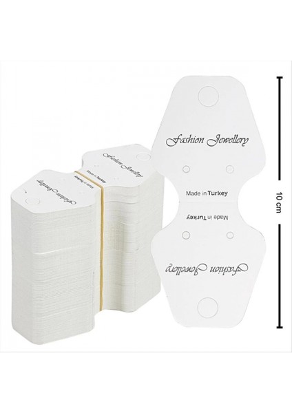 Oval Kesim Kolye ve Set Kartı