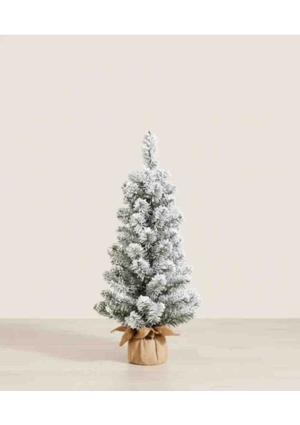 60 cm Lüks Beyaz Karlı Yapay Yılbaşı Ağacı - Kış Temalı Dekorasyon fiyatları