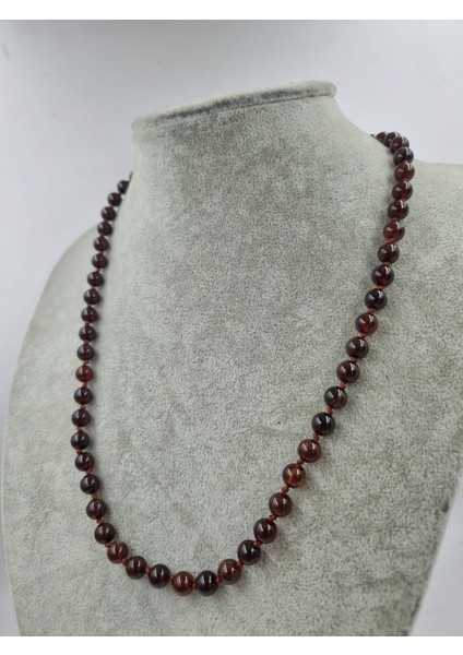 Garnet 6MM/50CM Kolye