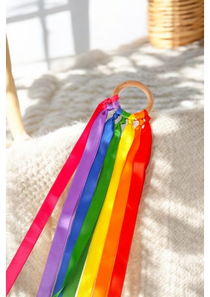 Dktt Duyusal Gökkuşağı Bebek Oyuncak Hediyelik, Dişlik Gökkuşağı Dişlik, çıngırak