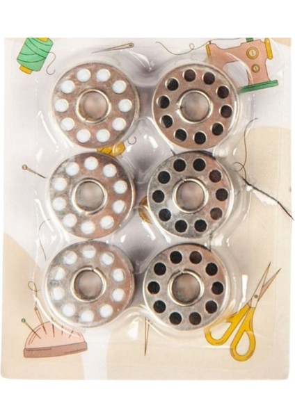 Masura Ipli 6'lı Metal Siyah-Beyaz fiyatları