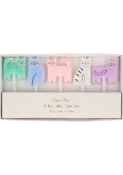 215803 Kedi Mumlar, Çok Renkli