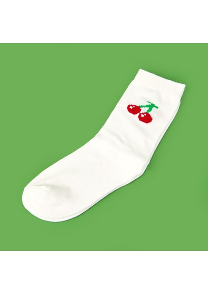 Soft Cherry Çorap - Ekru fiyatları